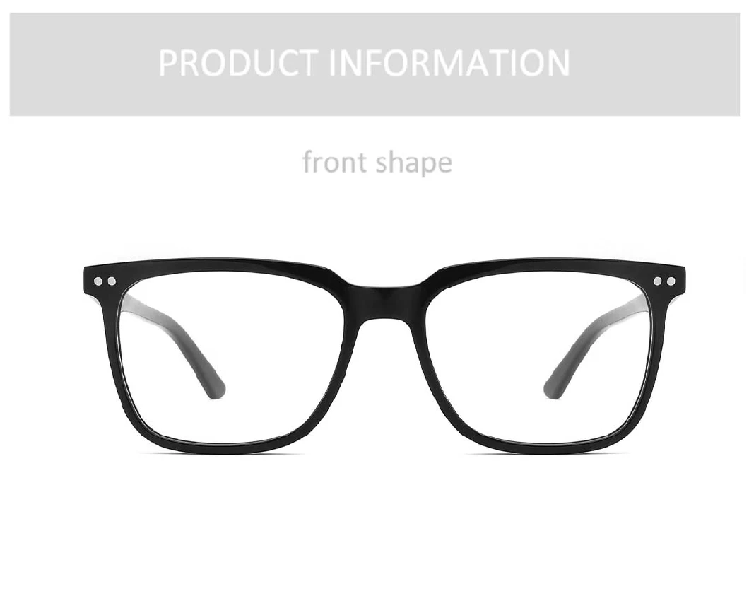 Gd in Stock China Factory Sale Square Acetate Clip on Sunglasses for Men Women Polarized Adult