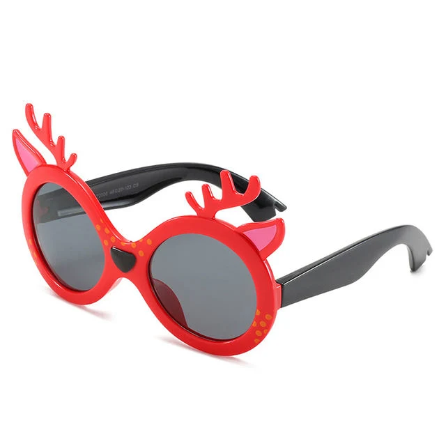 New Kids Polarized Fawn Silicone Anti-UV Girls Boys Sunglasses