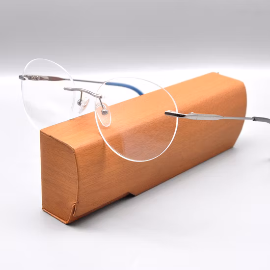 Anti Blue Light Blocking Glasses Rimless Glasses Square Protect Your Eyes