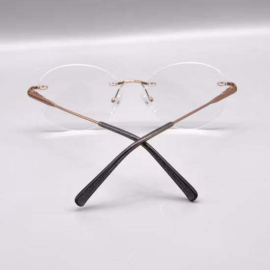 Anti Blue Light Blocking Glasses Rimless Glasses Square Protect Your Eyes